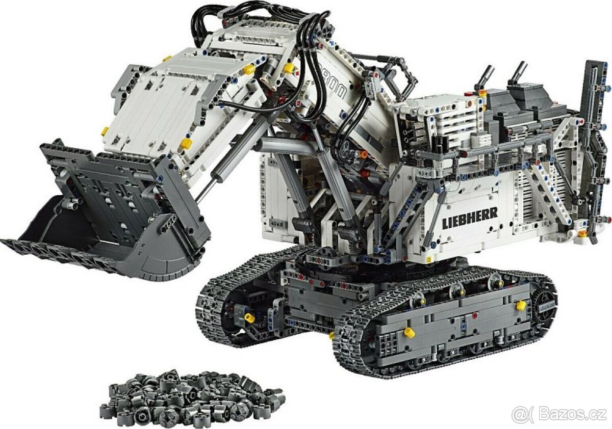 Lego Technic 42100 bagr Liebherr R 9800 - 2