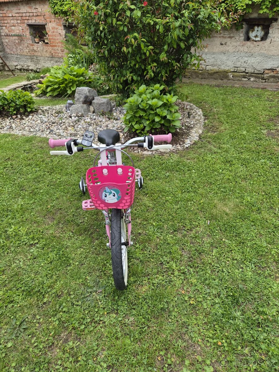 Dětské kolo BTWIN 16" + postranní kolečka - 2