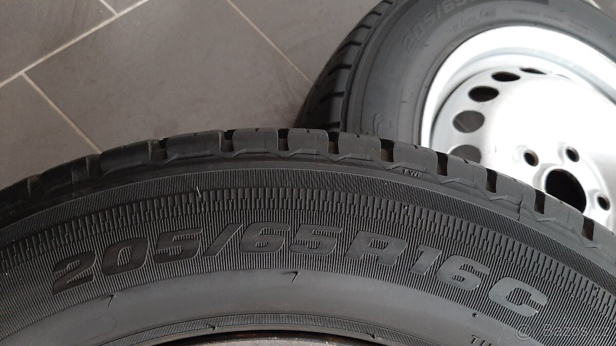 Disky-Pneumatiky letní 6/5Jx16 ET-51 VW-T-5 T-6 - 2