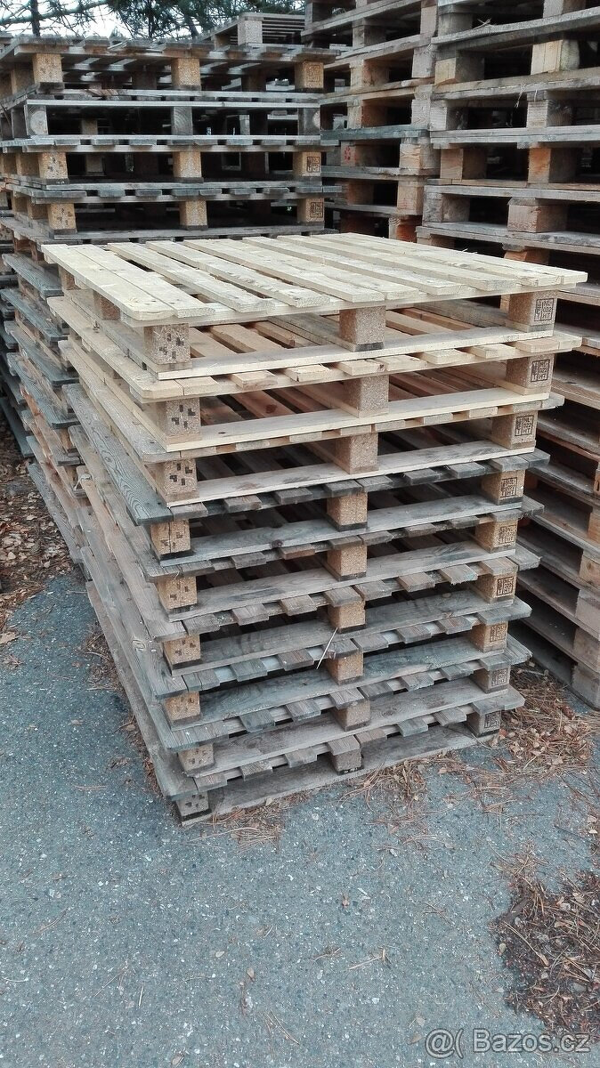 PRODÁM PALETY EUR + OBYČEJNÉ - 2