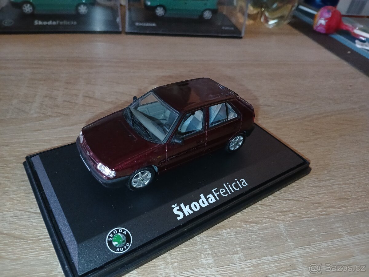 Modely skoda Felicia abrex 1:43 - 2