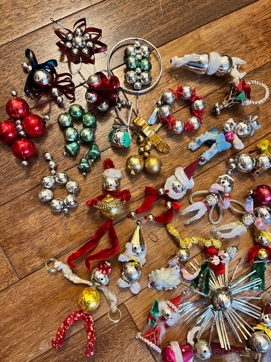 Vánoční ozdoby staré - 2