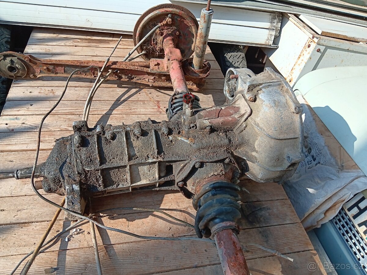 škoda 1000 100 105 110 náprava převodovka - 2