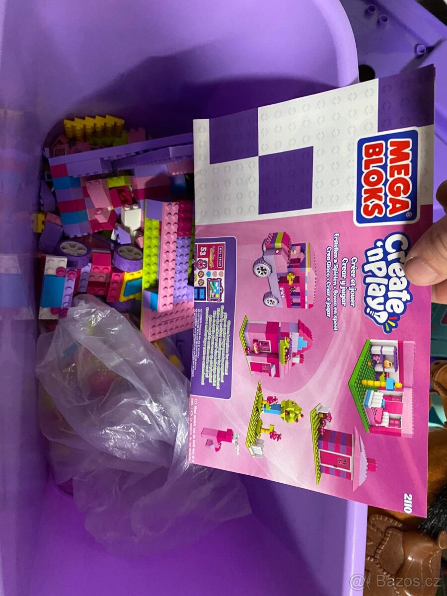Mega Blocks kostky lego 450ks - 2