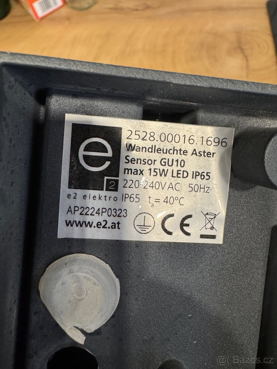 Venkovní osvětlení ze sensorem - 2