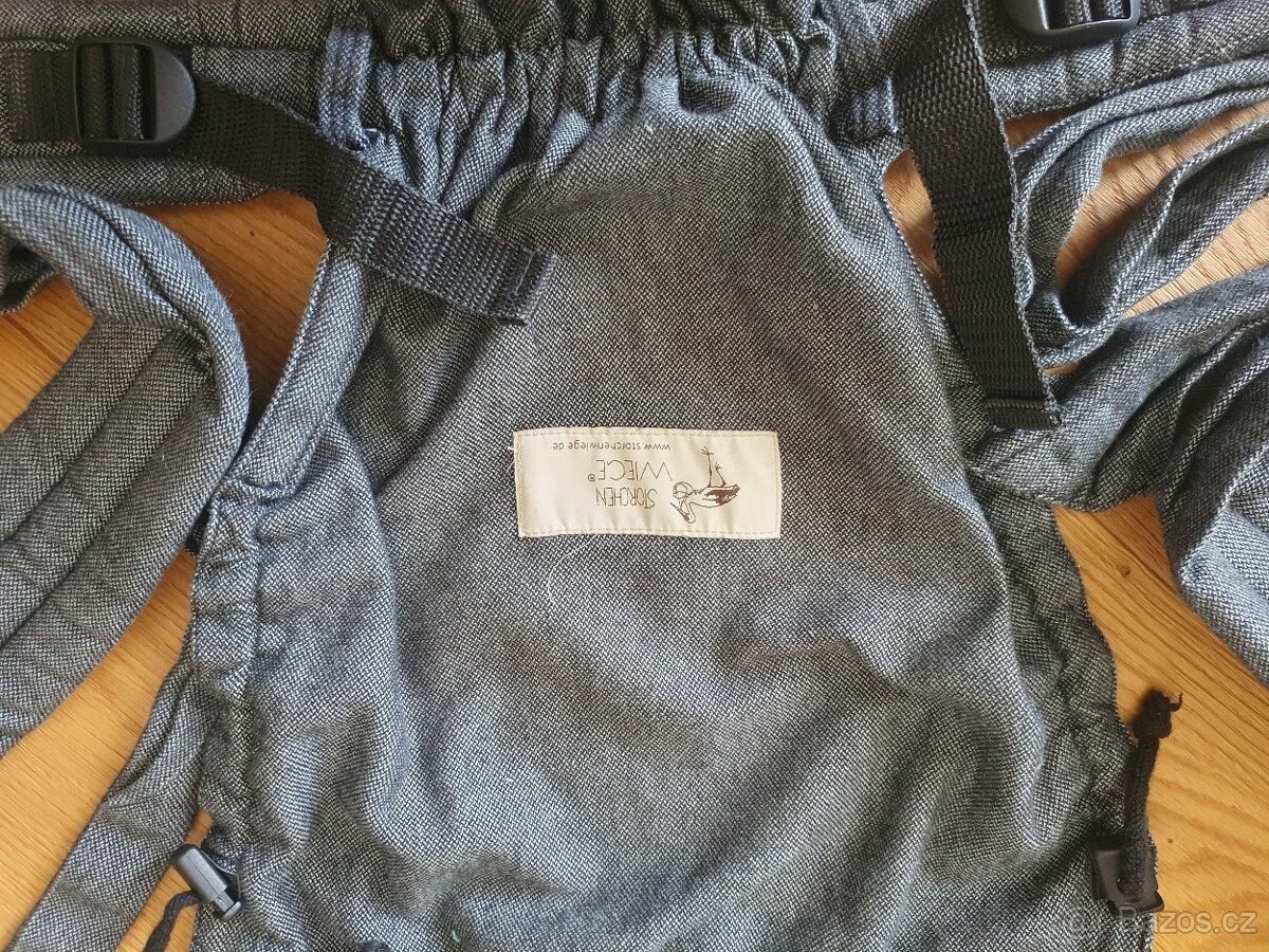 Nosítko Storchenwiege Graphit - 2