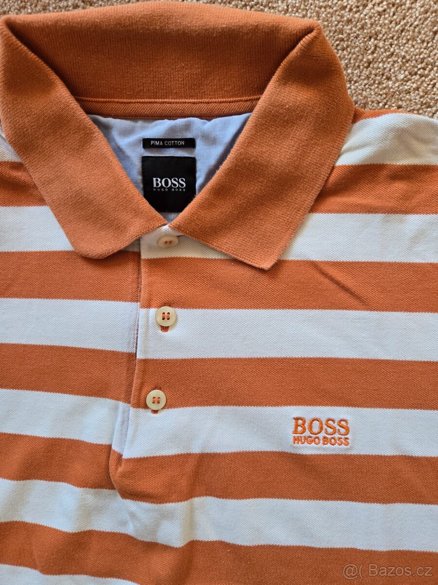 Hugo Boss triko s limeckem - 2