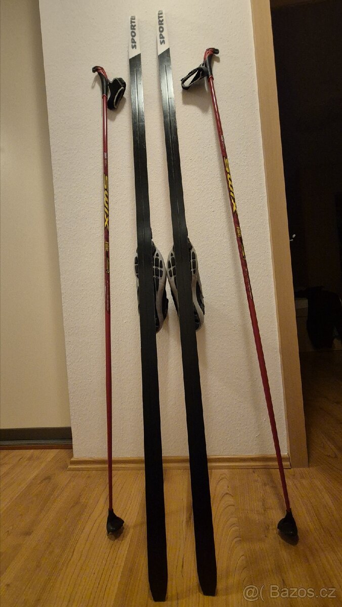 Set běžky, boty a hůlky - 2