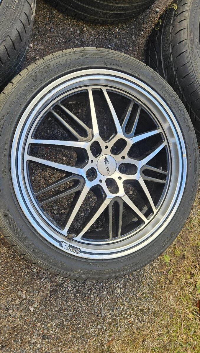 18" kola Brock límcová – 5x108 + pneu - 2