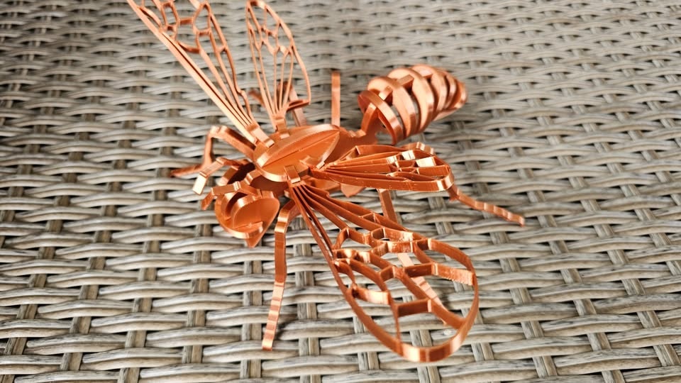 3D puzzle - moucha - 2