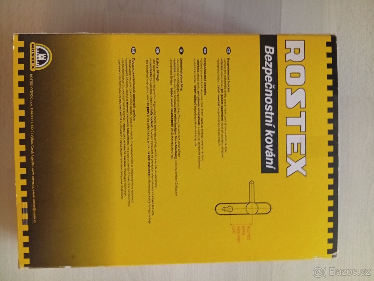 Bezpečnostní kování Rostex R1 - 2