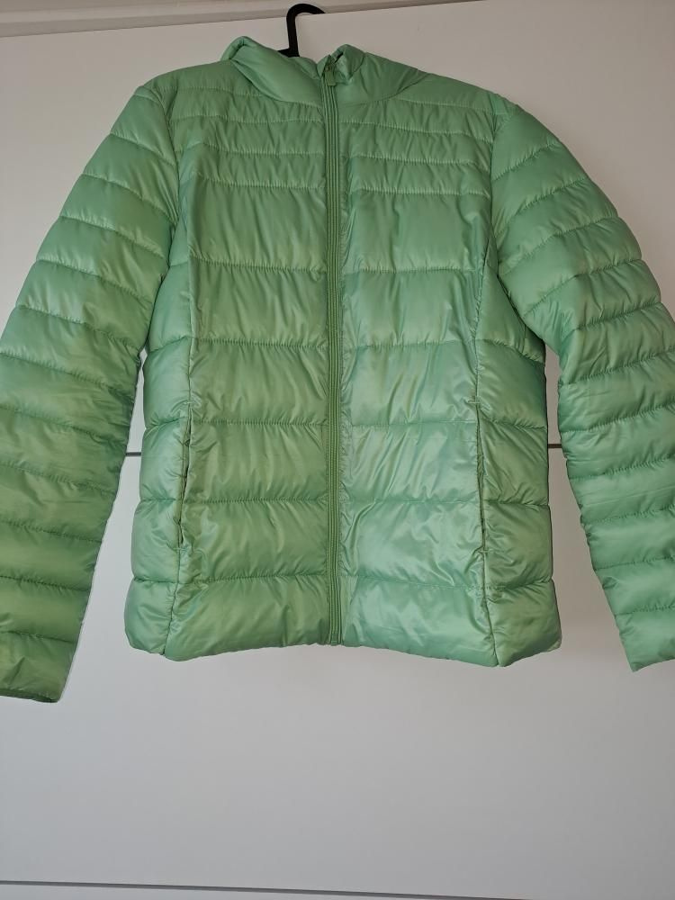 Prošívaná zelená bunda CaA vel. 40 - 2