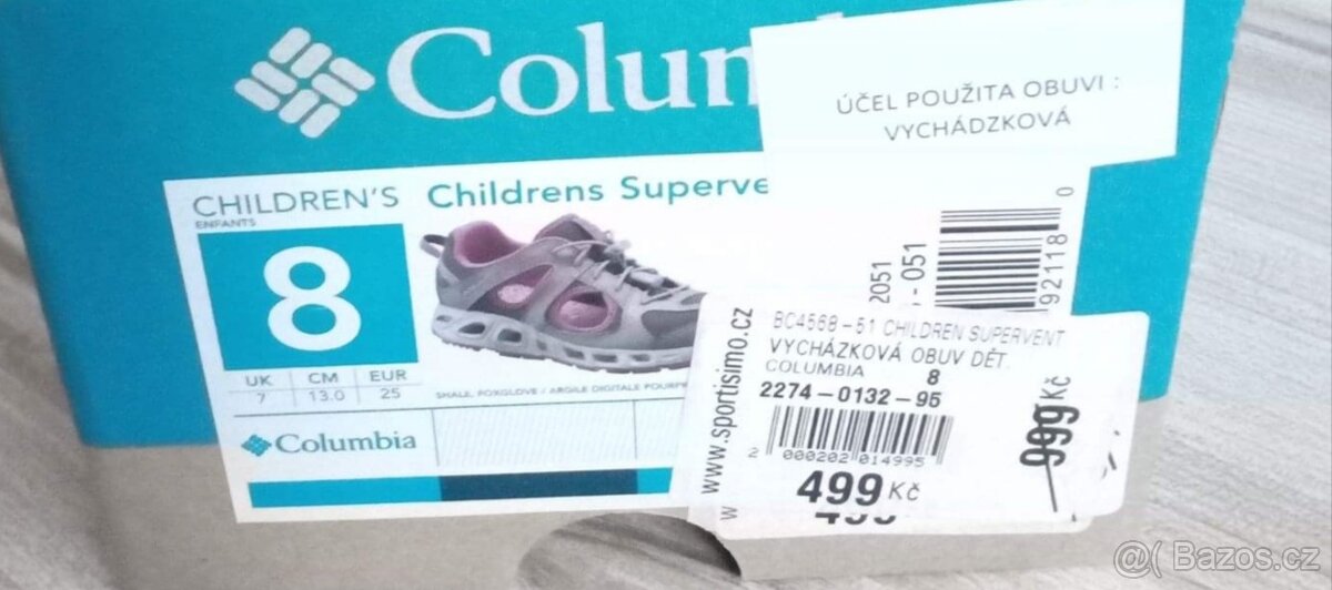 Dívčí sandálech Columbia - 2