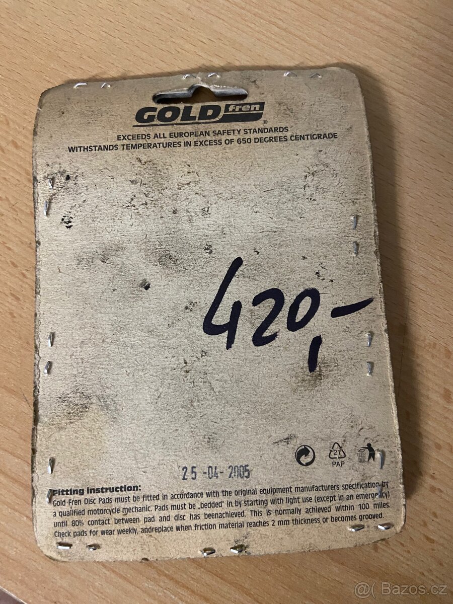 Brzdové destičky - 2