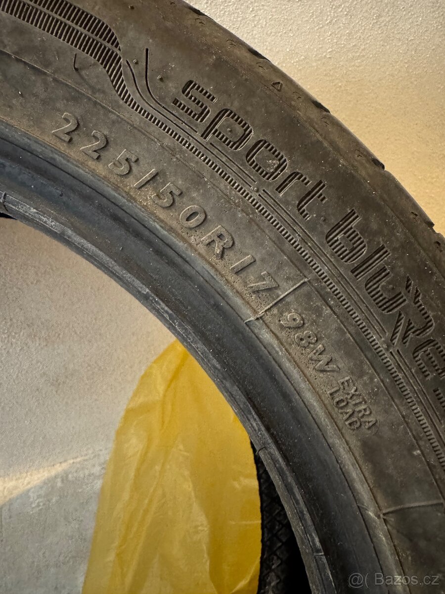 Pneu Dunlop 225/50 R17 98W - 2