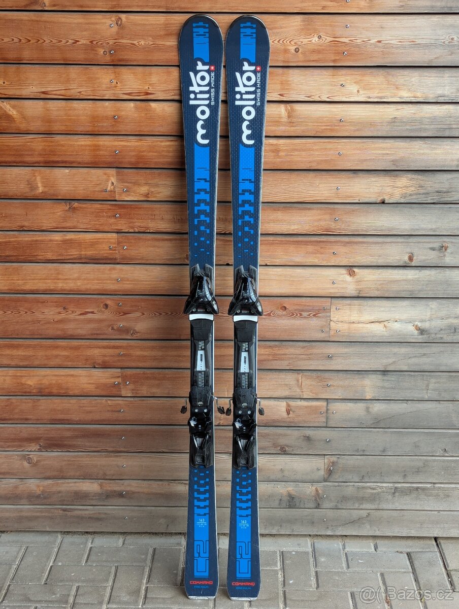 Švýcarské lyže MOLITOR (STOCKLI) COMMAND C2, 163cm - 2