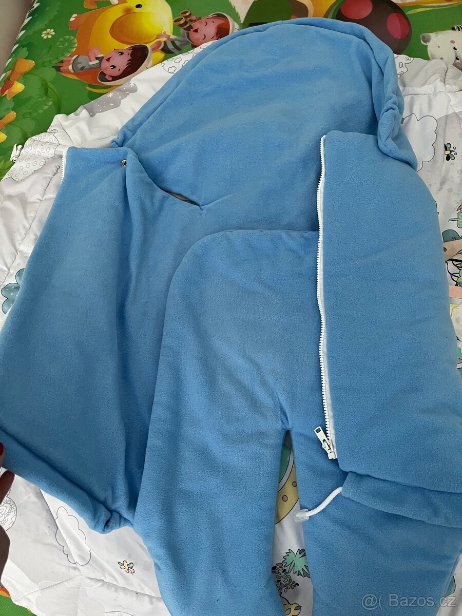 Zimní fusak/zavinovačka do autosedačky i kočárku - 2