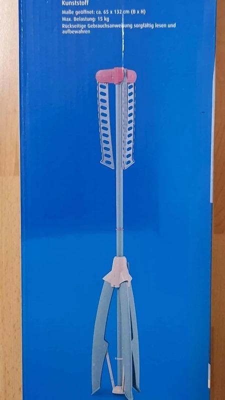 SUŠÁK NA PRÁDLO SKLÁPĚCÍ AQUA PUR - 2