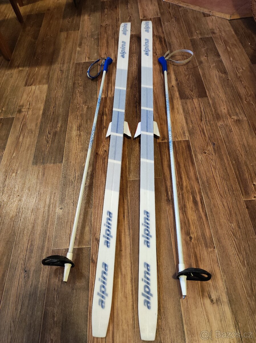 Dětské běžky + hůlky - 2