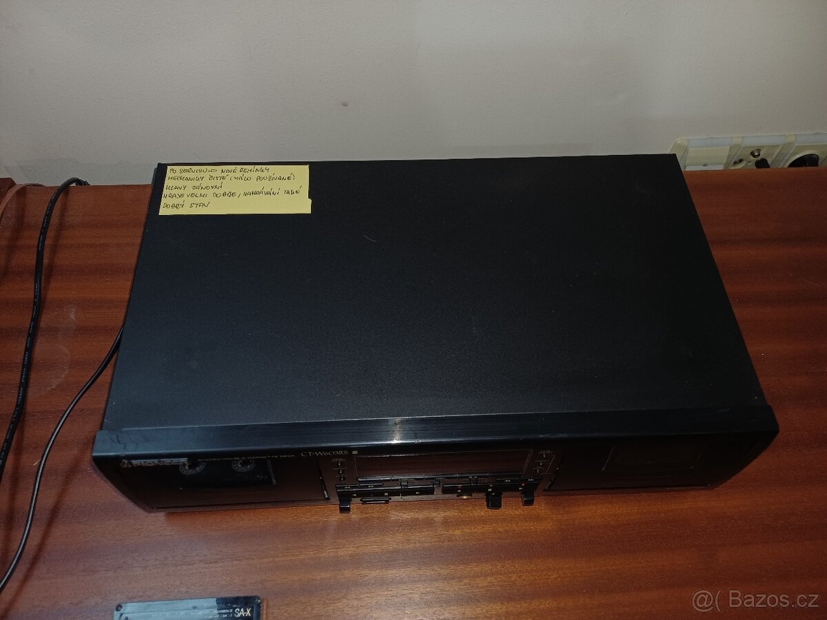 Nabízím tape deck Pioneer CT-W603RS. Plně funkční. Nejde o n - 2