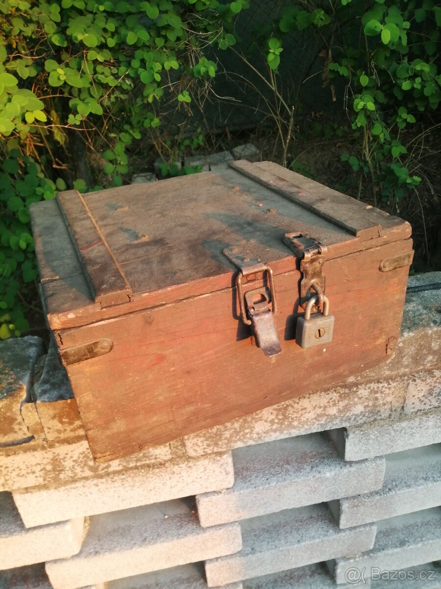 Dřevěná bedýnka - 2