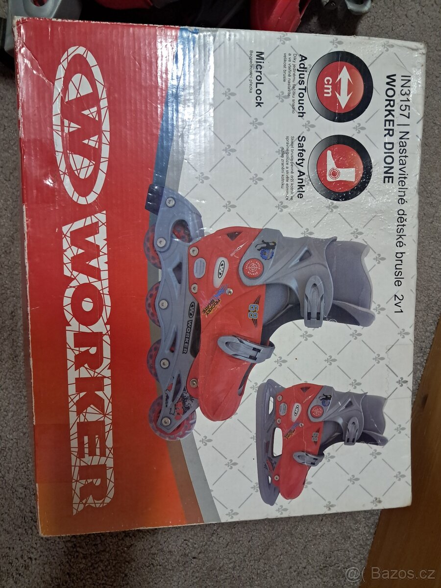 Dětské brusle na led/inline - 2