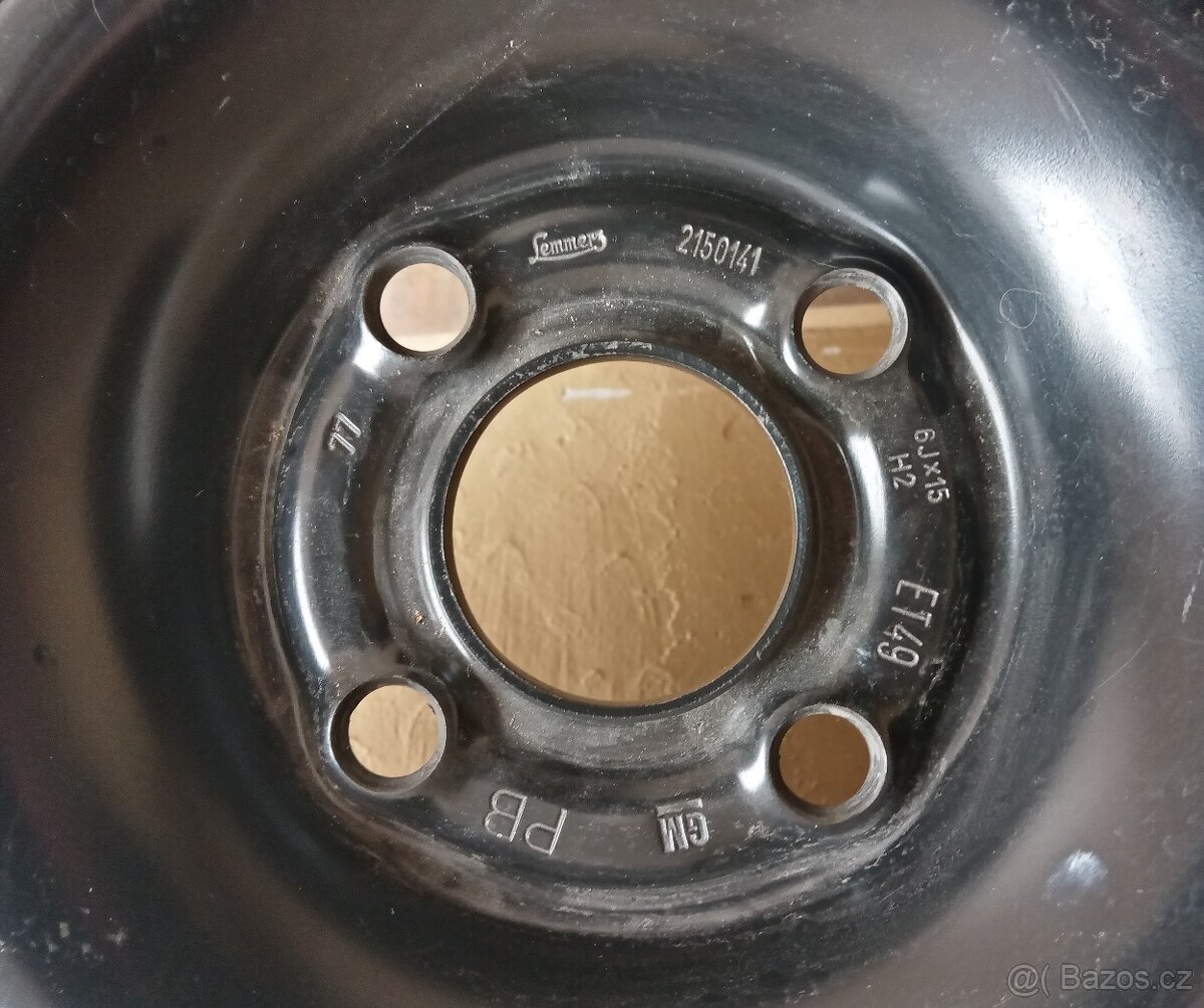 Rezerva nejezděná plechový disk - 2