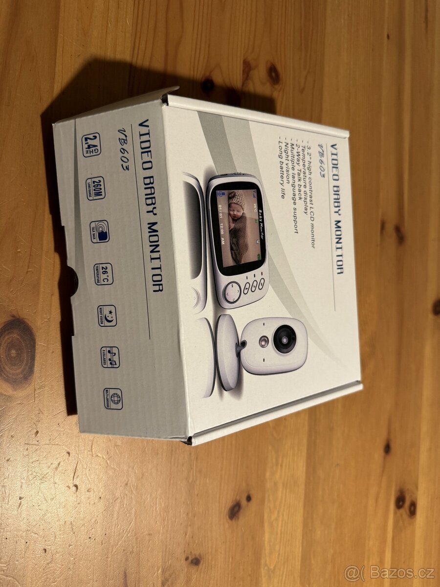Dětská chuvička s kamerou (záruka 24 a faktura) - 2