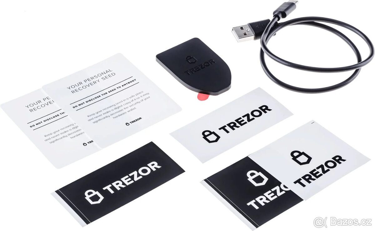 TREZOR T, hardwarová peněženka - - 2