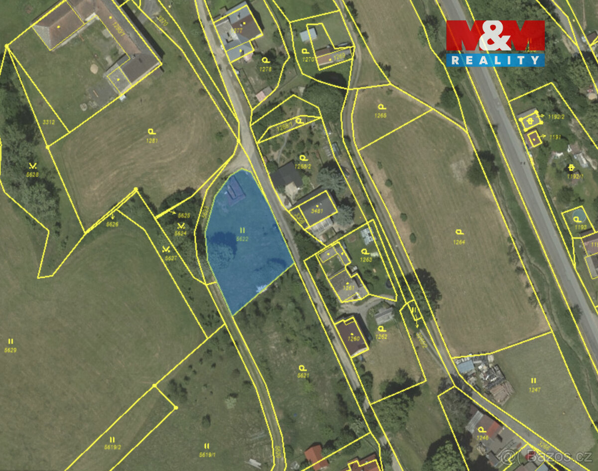 Prodej louky, 962 m², Radiměř - 2