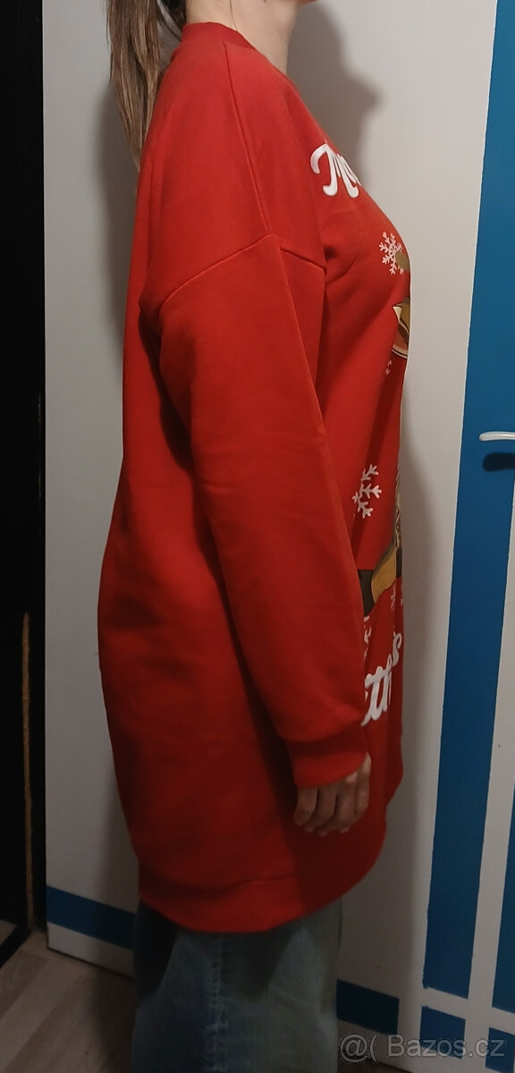 krásná dámská vánoční mikina - 2