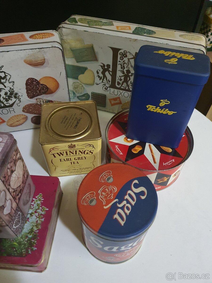 Plechové krabičkyp - 2