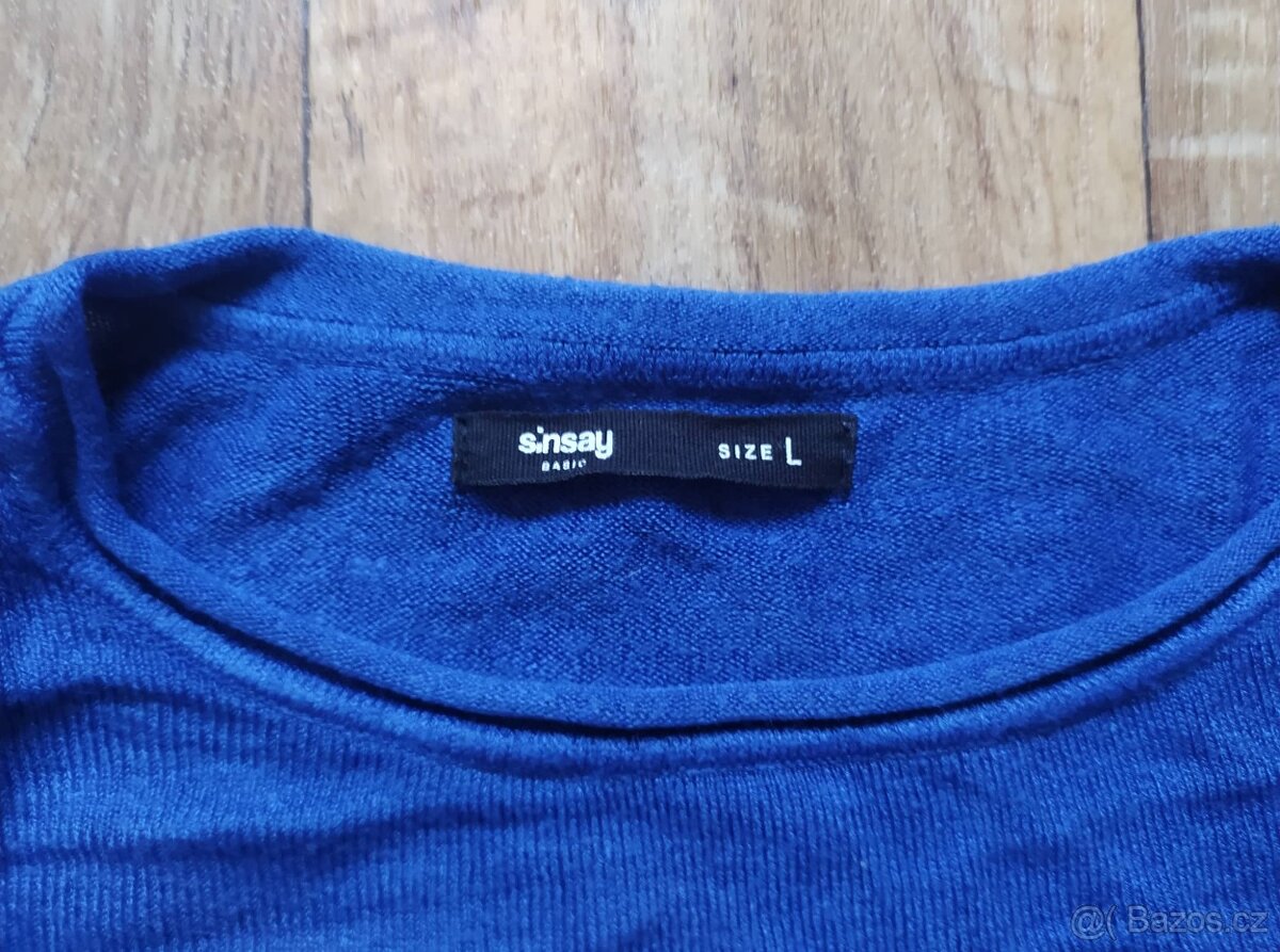 Modrý svetr Sinsay - 2