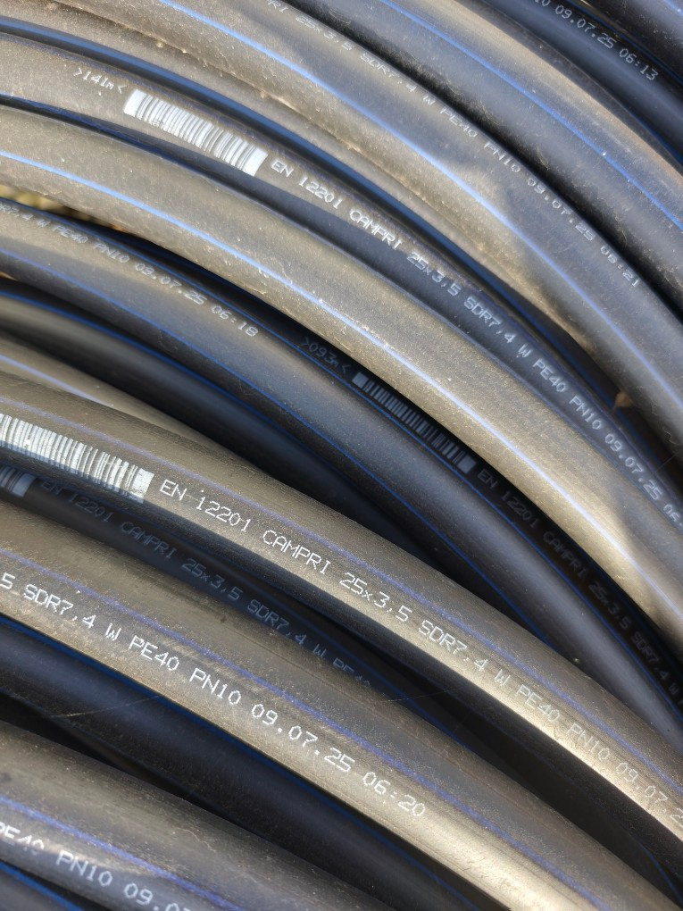 PE trubky na vodu - 2