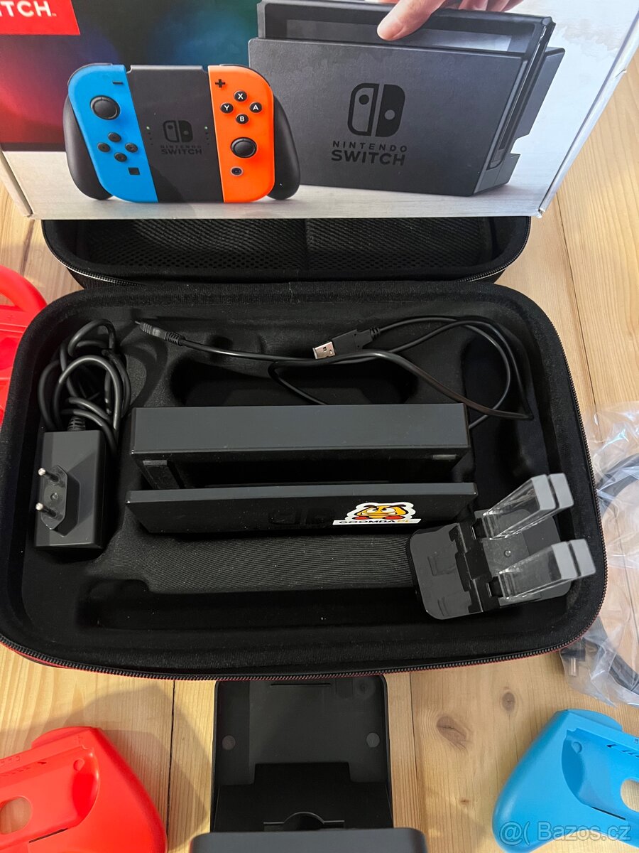 Nintendi switch V1 unpatched + příslušenství - 2