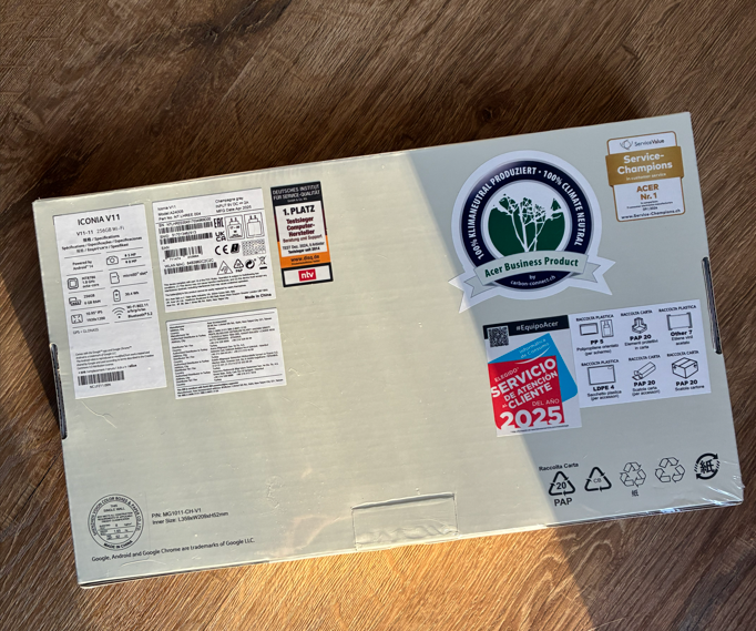 Tablet Acer Ikona V11 - 2