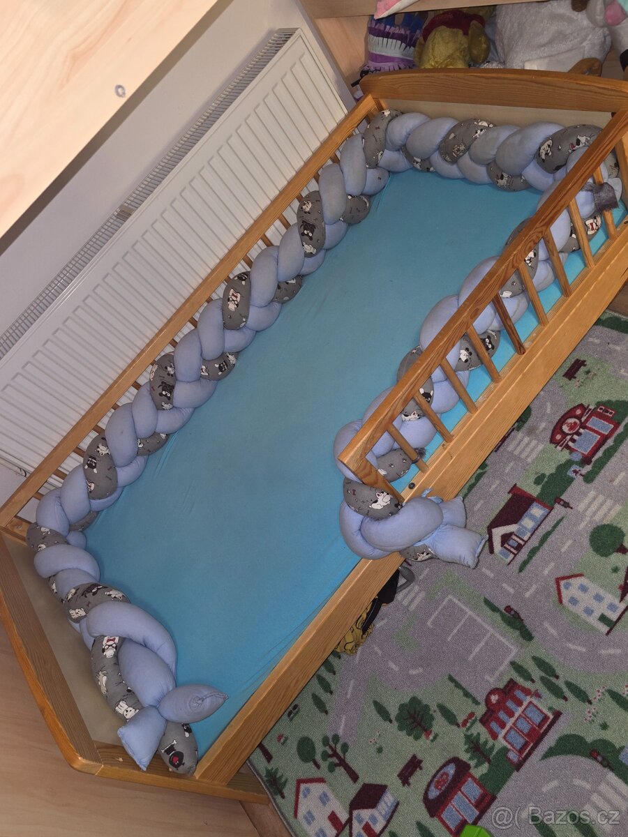 Dětská postel s mantinelem - 2