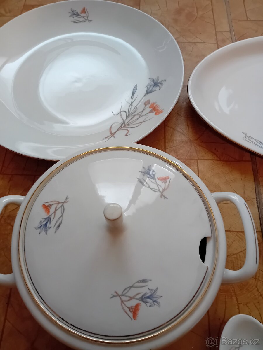 Porcelánová sada po babicce - 2