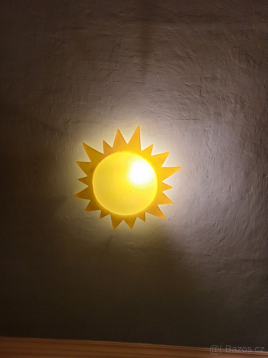 Detska lampa stropní ikea slunce - 2
