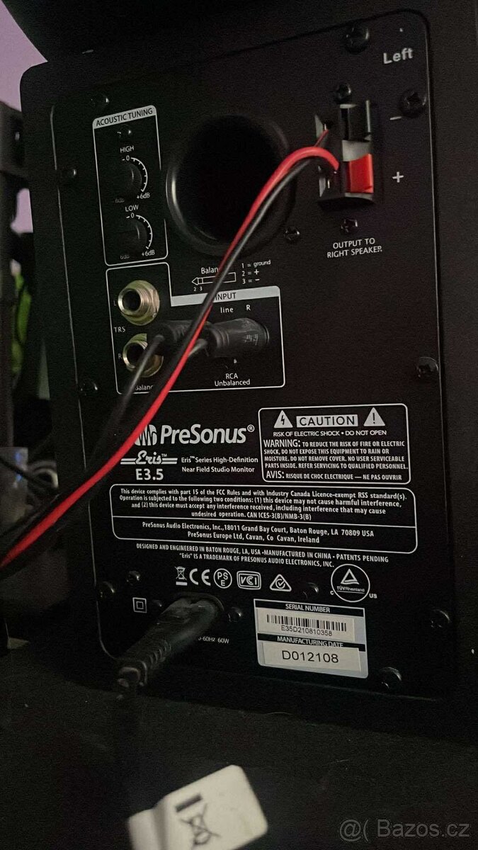 Aktivní studiové monitory PreSonus Eris E3.5 - 2