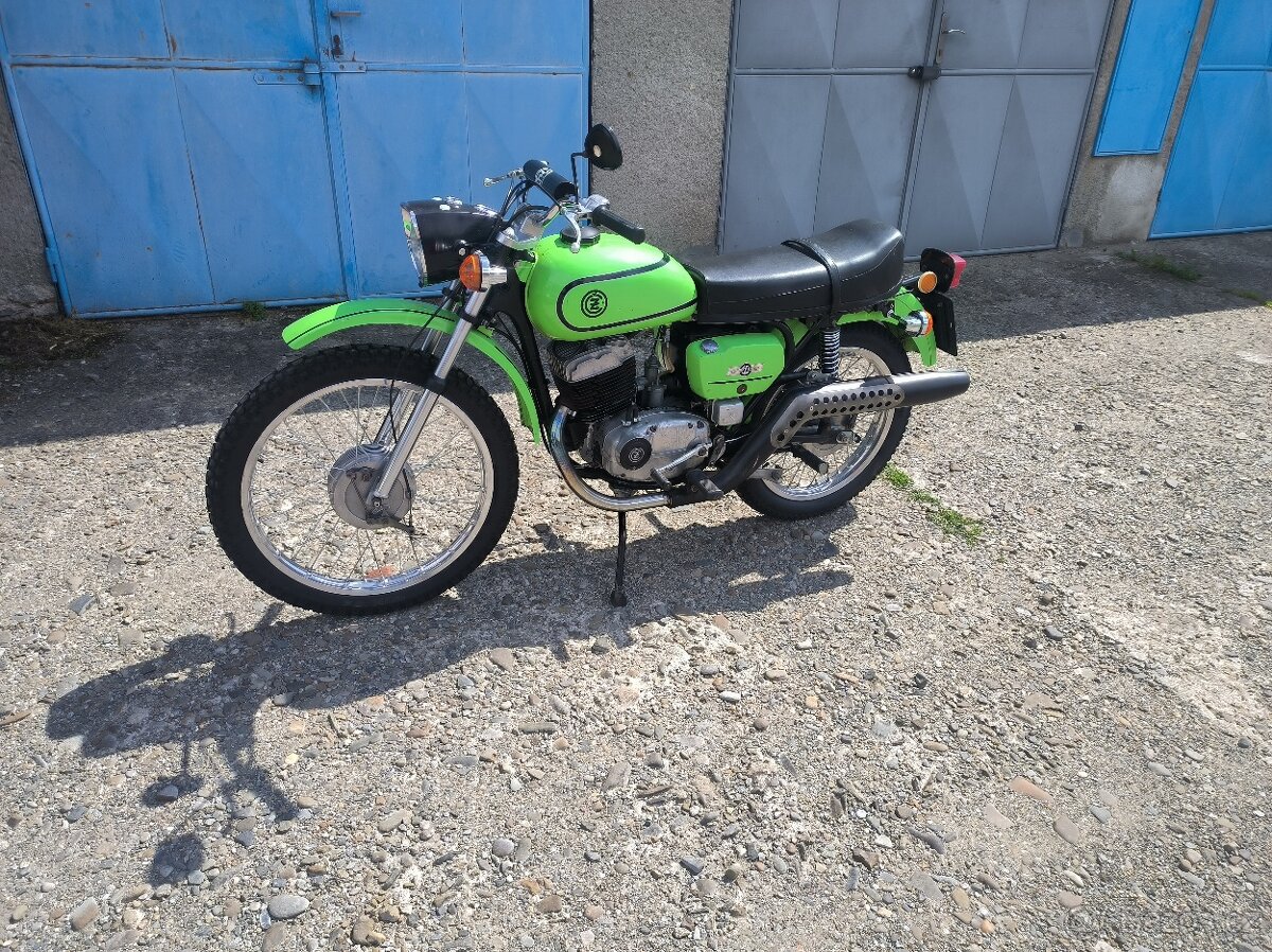 ČZ 175/482 Trail - původní stav - 2