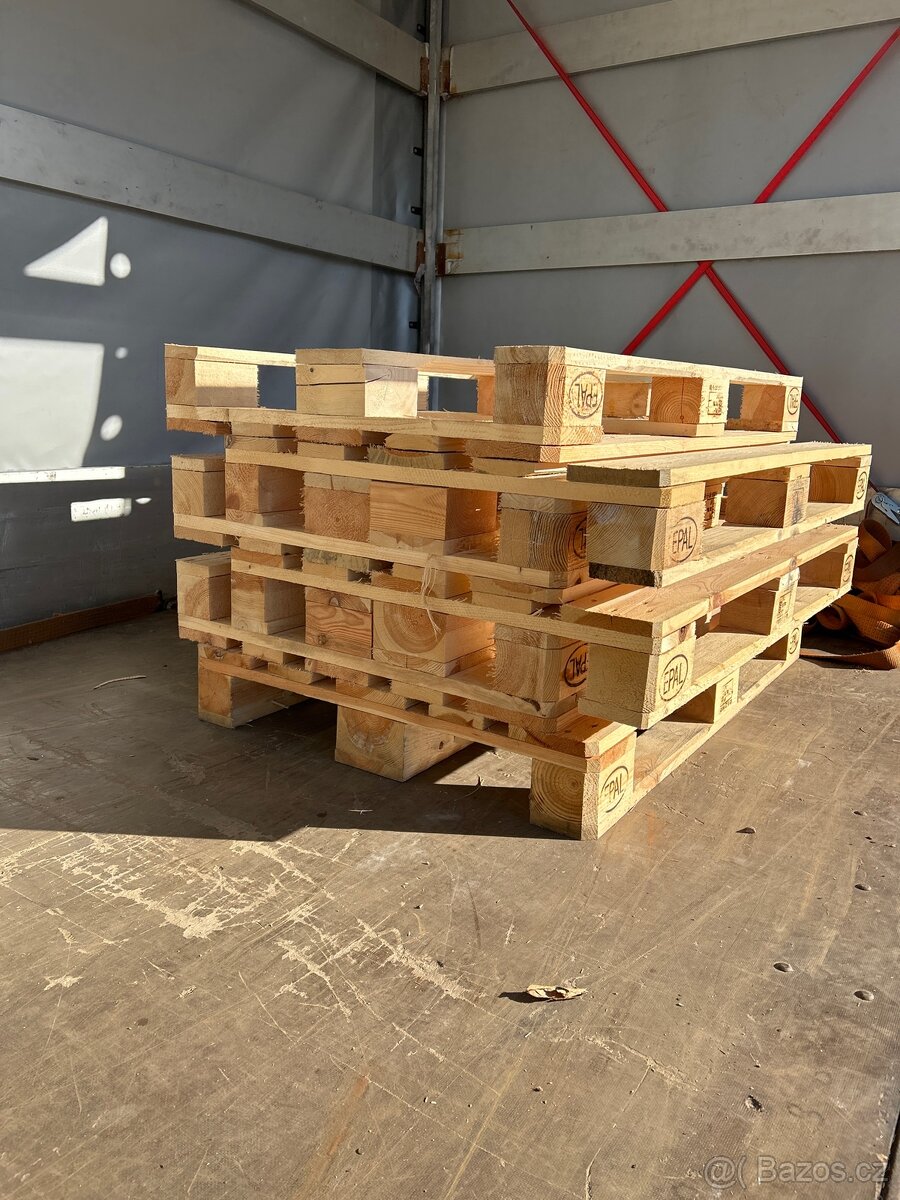 Palety nové - 2