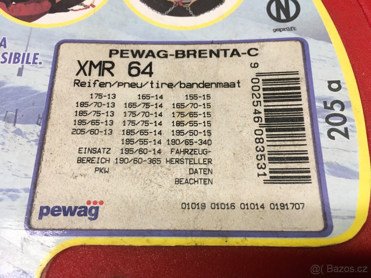 Sněhové řetězy zn. Pewag - 2