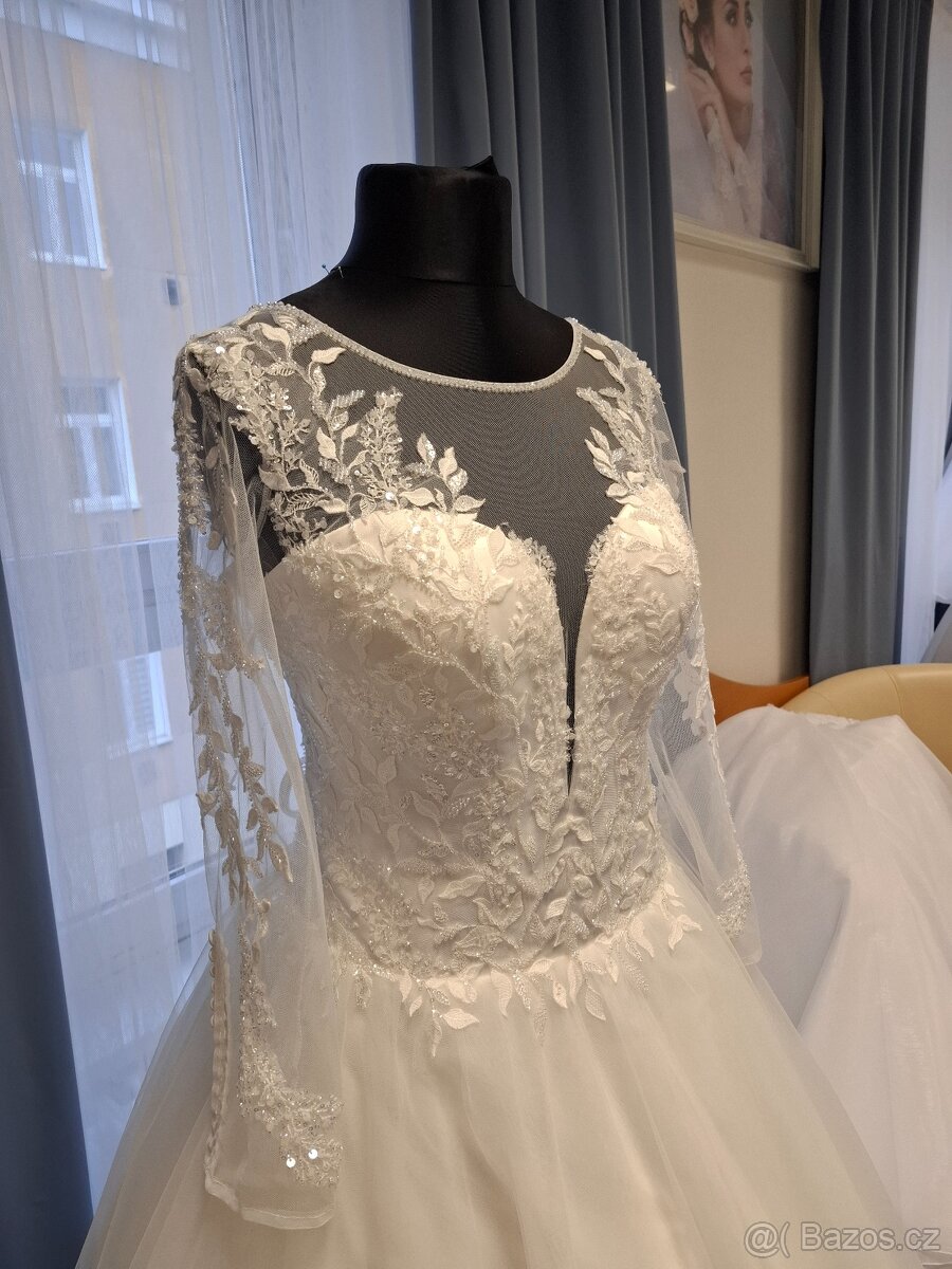 Svatebni saty velikost 44 - 2