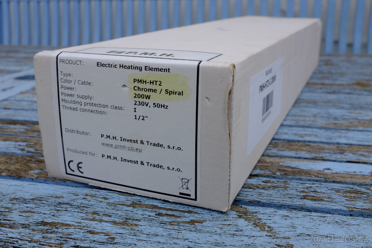 P.M.H. Topná tyč HT2 200W chrom - 2