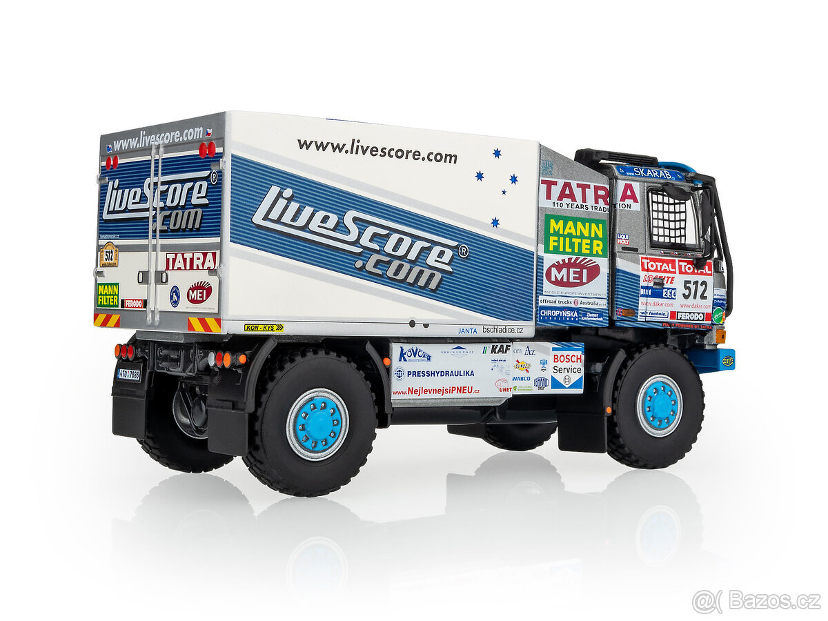 1:43 Tatra 815 Dakar 2009, Tomáš Tomeček, s autogramem - 2