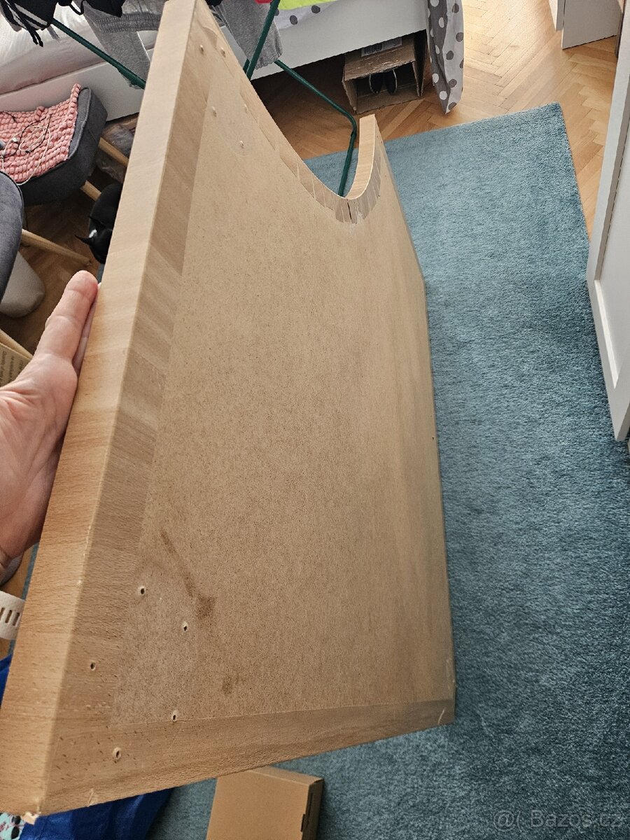 deska stolu rohová 120cm x120cm ikea - 2