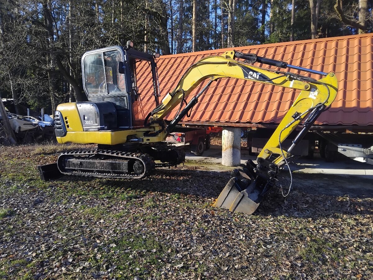 Prodám Pásový bagr Cat 303.5 - 2