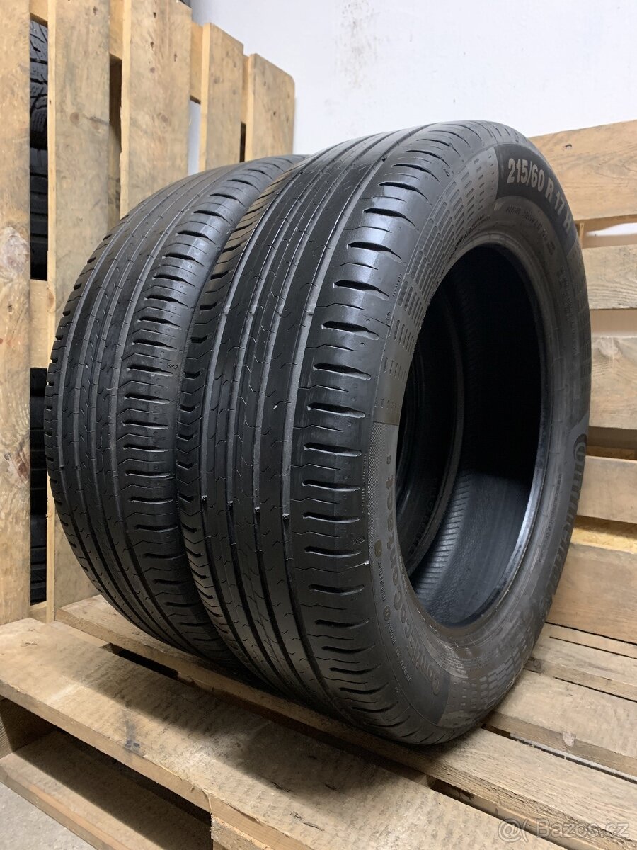 2ks 215/60/17 Continental/2022/96H/letni 6.4m - 2