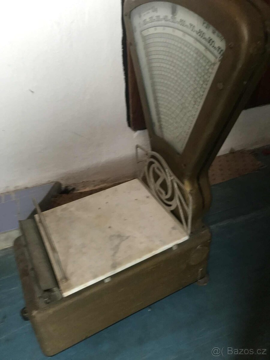 starožitná váha Zbrojovka Brno-Opočno - 2